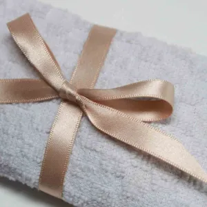Berisfords Satin Ribbon, Ecru
