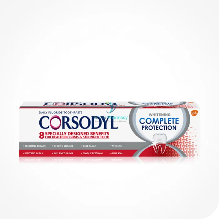 Corsodyl Complete Pro Whitening Toothpaste - 75ml