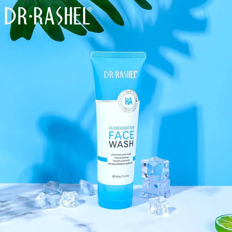 DR.RASHEL Hyaluronic Acid Moisturizing And Smooth Face Wash 100g DRL- 1635