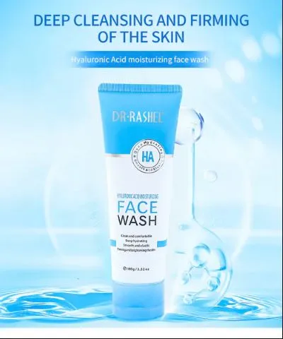 DR.RASHEL Hyaluronic Acid Moisturizing And Smooth Face Wash 100g DRL- 1635