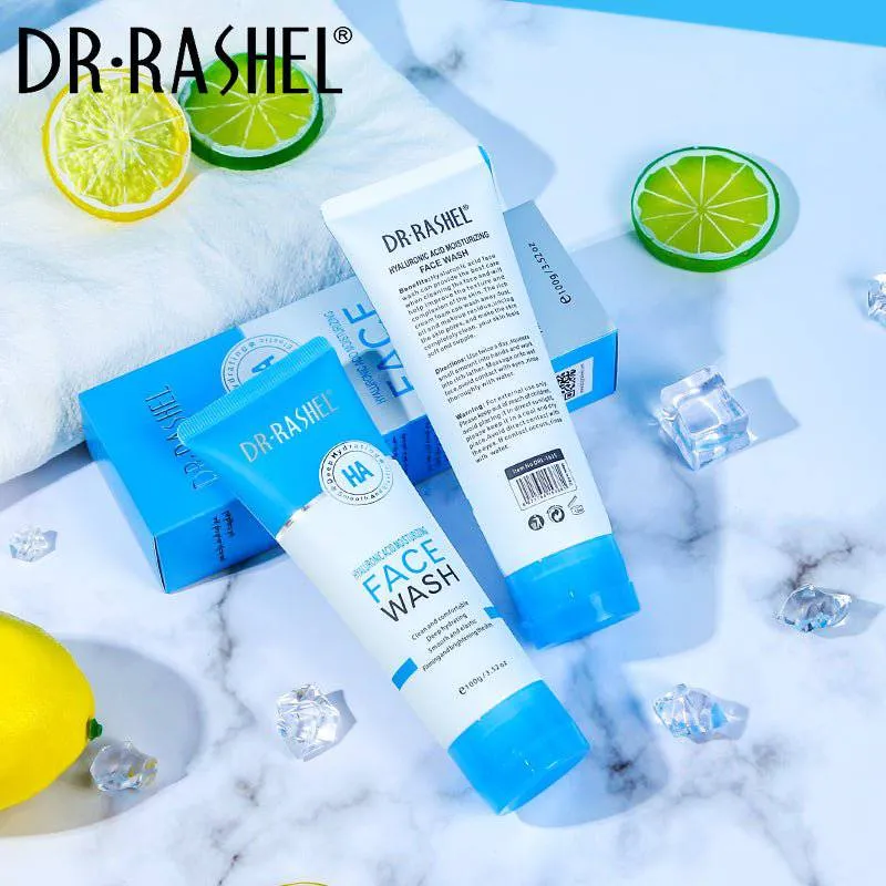 DR.RASHEL Hyaluronic Acid Moisturizing And Smooth Face Wash 100g DRL- 1635