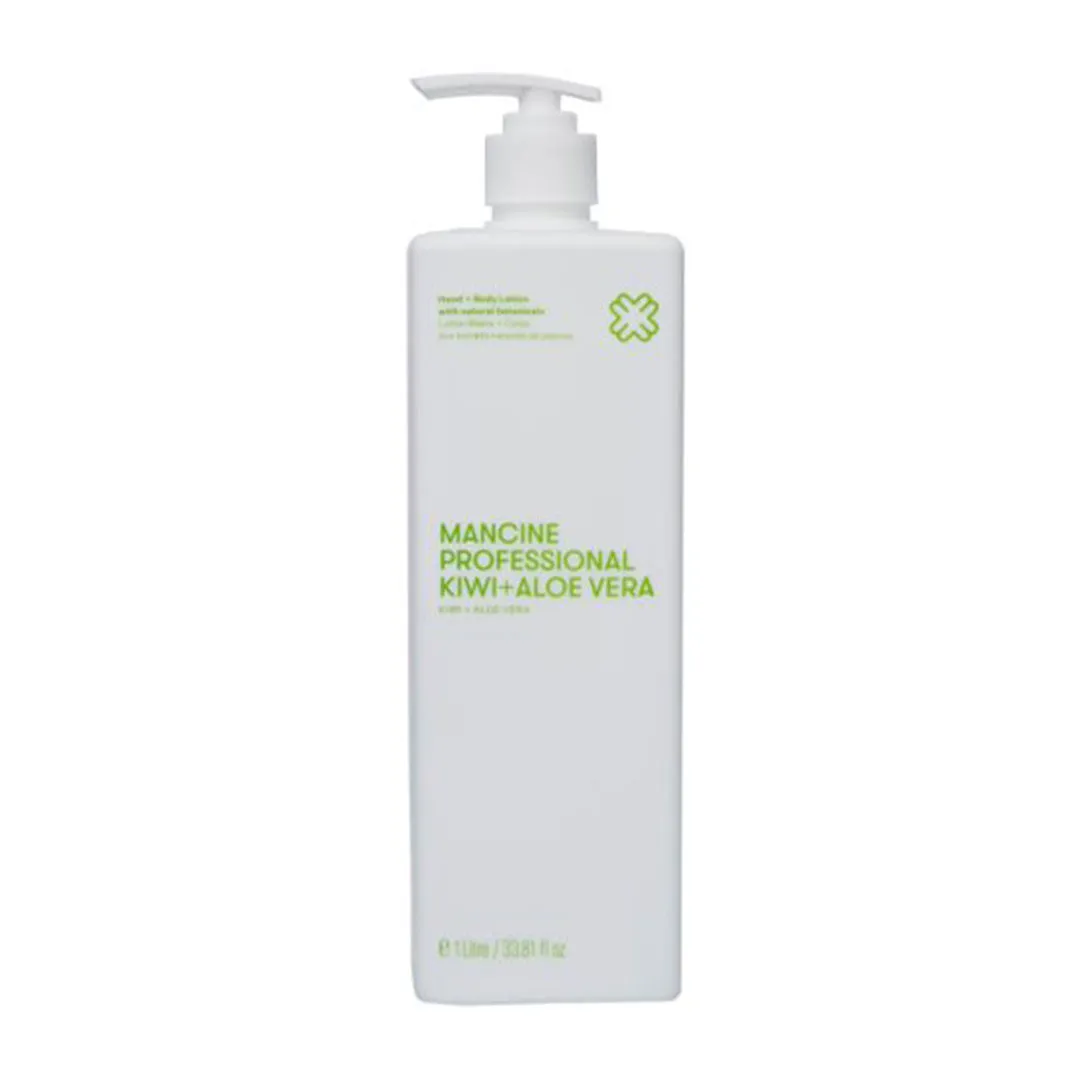 Mancine Hand & Body Lotion Kiwi & Aloe Vera 1 Litre