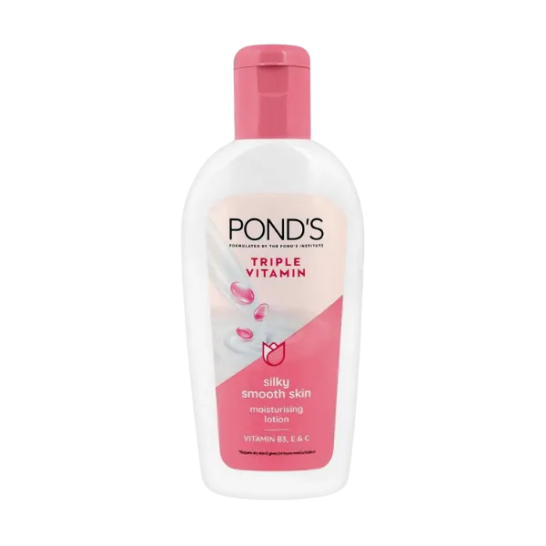 Ponds Triple Vitamin Moisturizing Lotion Vitamin B3 E & C 200ml