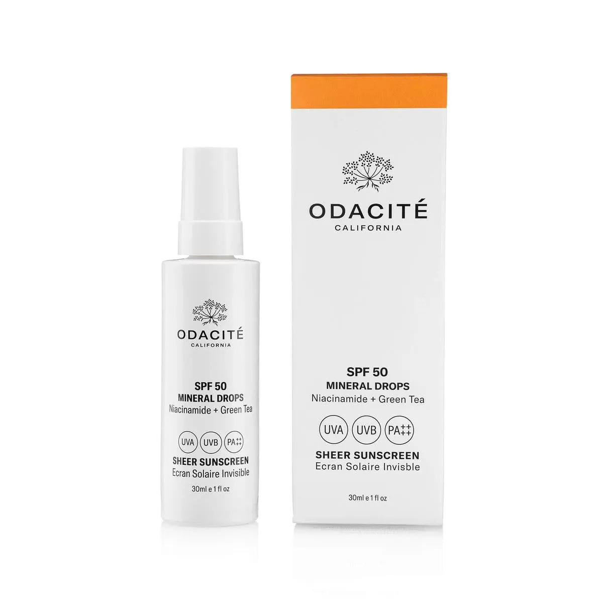 SPF 50 Sheer Sunscreen Mineral Drops