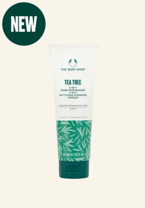 Tea Tree 3-in-1 Wash, Scrub & Mask